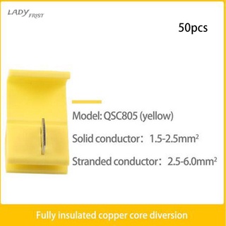 [ FAST SHIPPING ]Connector Connectors Electrical PVC + Copper Red/blue/yellow Terminals Crimp