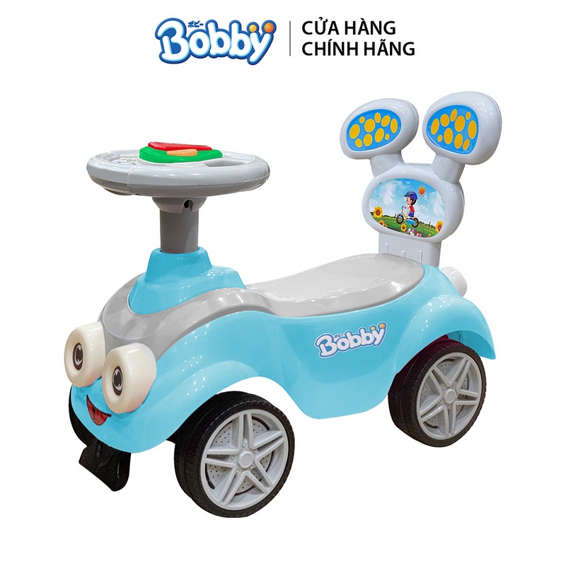 Xe chòi chân hình thú cưng màu xanh