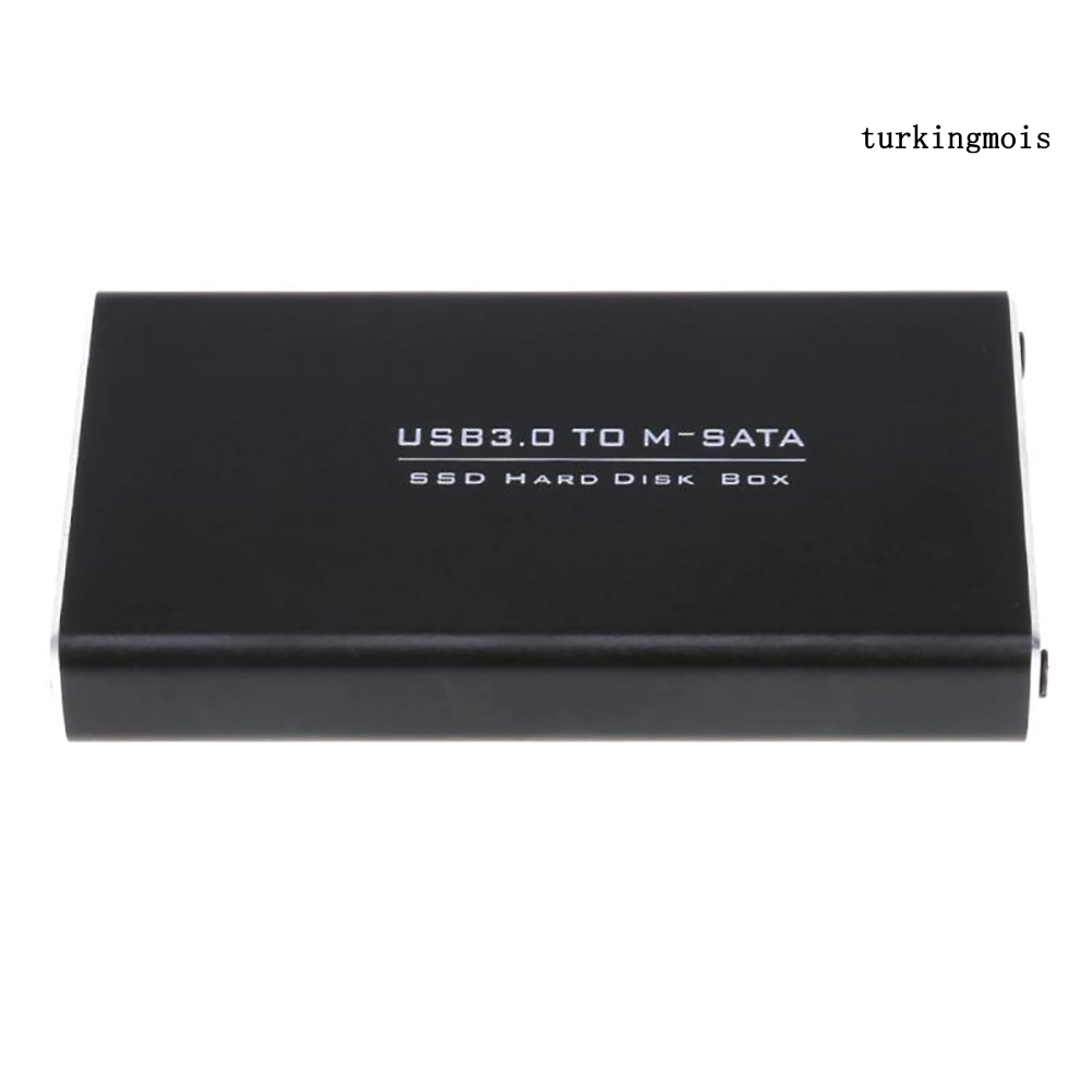 Hộp Đựng Ổ Cứng Chuyển Đổi Msata Sang Usb 3.0 Bằng Nhôm Tiện Dụng | BigBuy360 - bigbuy360.vn