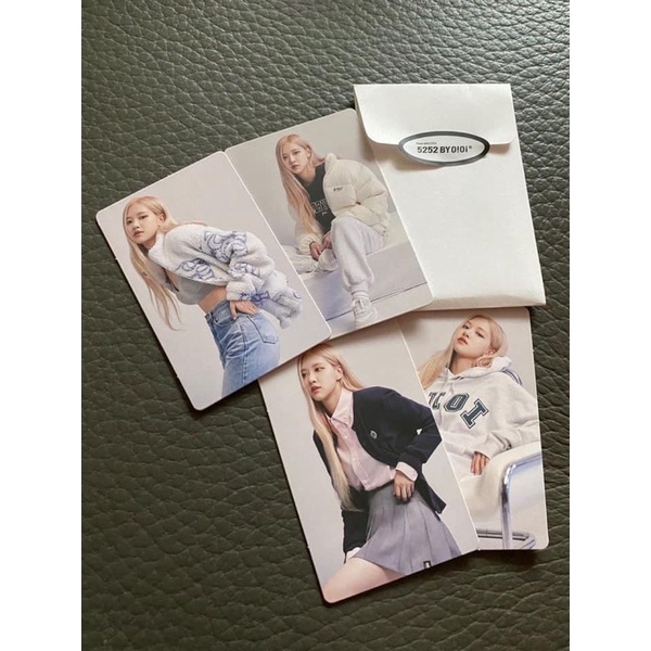 (OFFICIAL) Card Blackpink Oioi x Rosé Chính Hãng sưu tầm