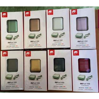 [MÀU KIM LOẠI MỚI MiOne V88] tai nghe bluetooth không dây tws 5.0 đặc biệt nút cảm ứng