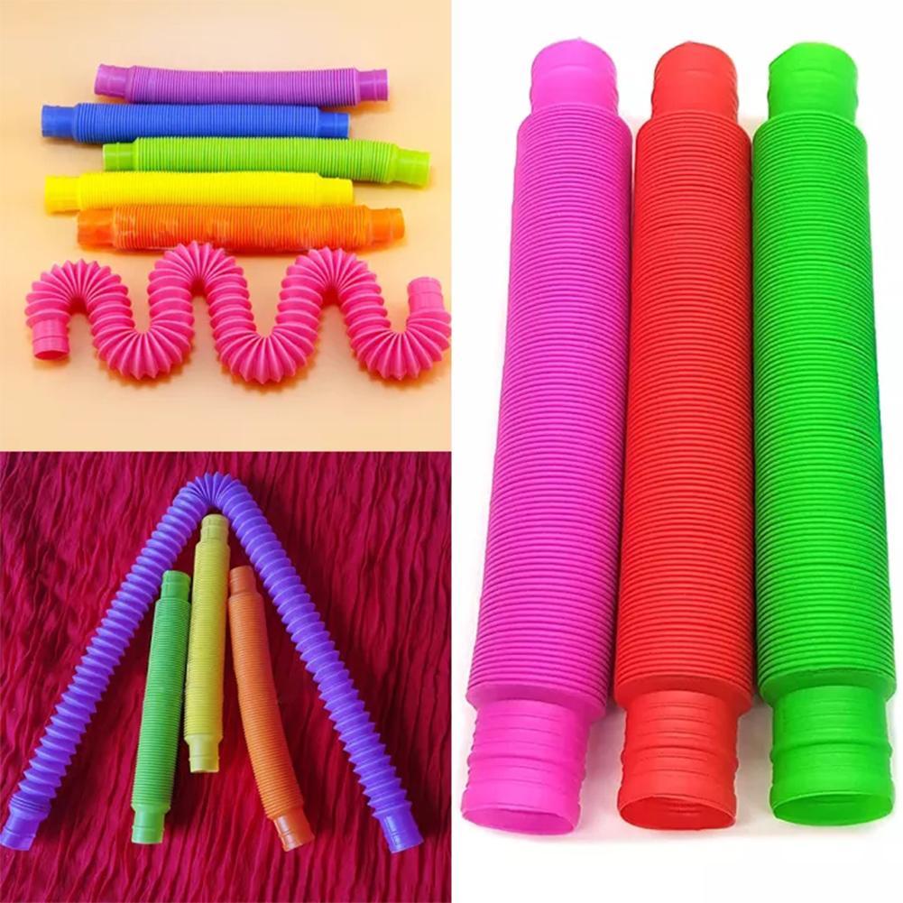 Đồ chơi dạng ống Pop dành cho trẻ em và người lớn Dụng cụ cảm giác dạng ống Đồ chơi giảm căng thẳng