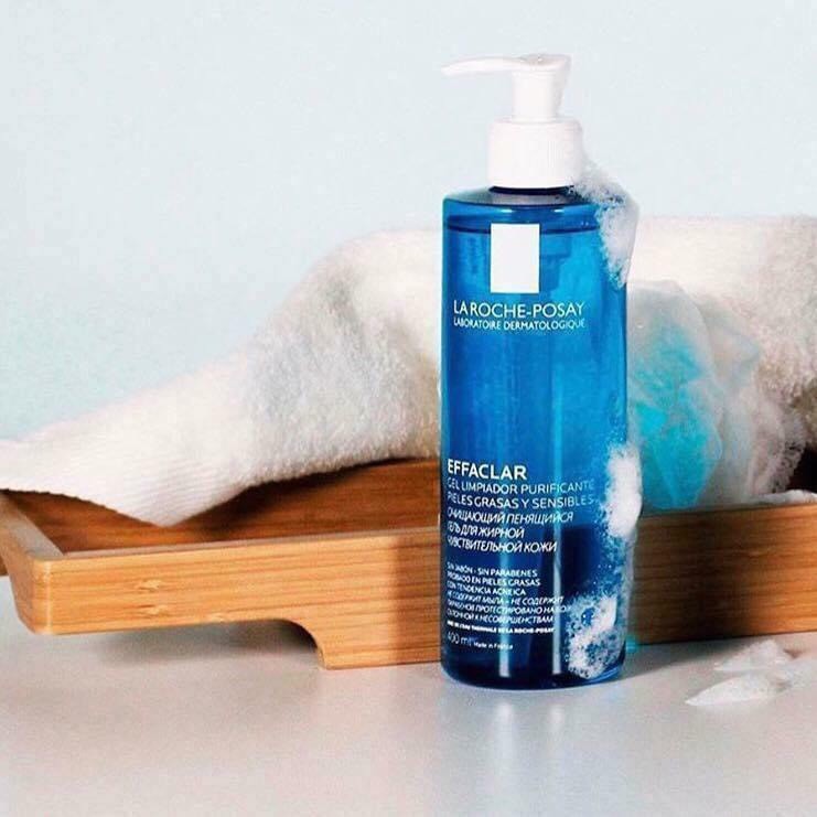 Sữa rửa mặt La Roche-Posay Effaclar dành cho da dầu mụn hàng chuẩn nội địa Pháp - Mii Beauty