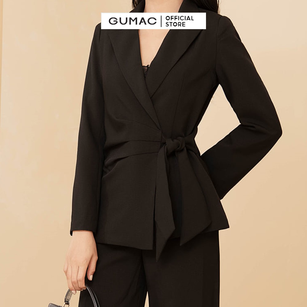 Áo vest thắt đai GUMAC AA11253