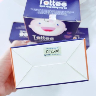 (Date T1/2025) Gạc rơ lưỡi Tottee hộp 30 gói