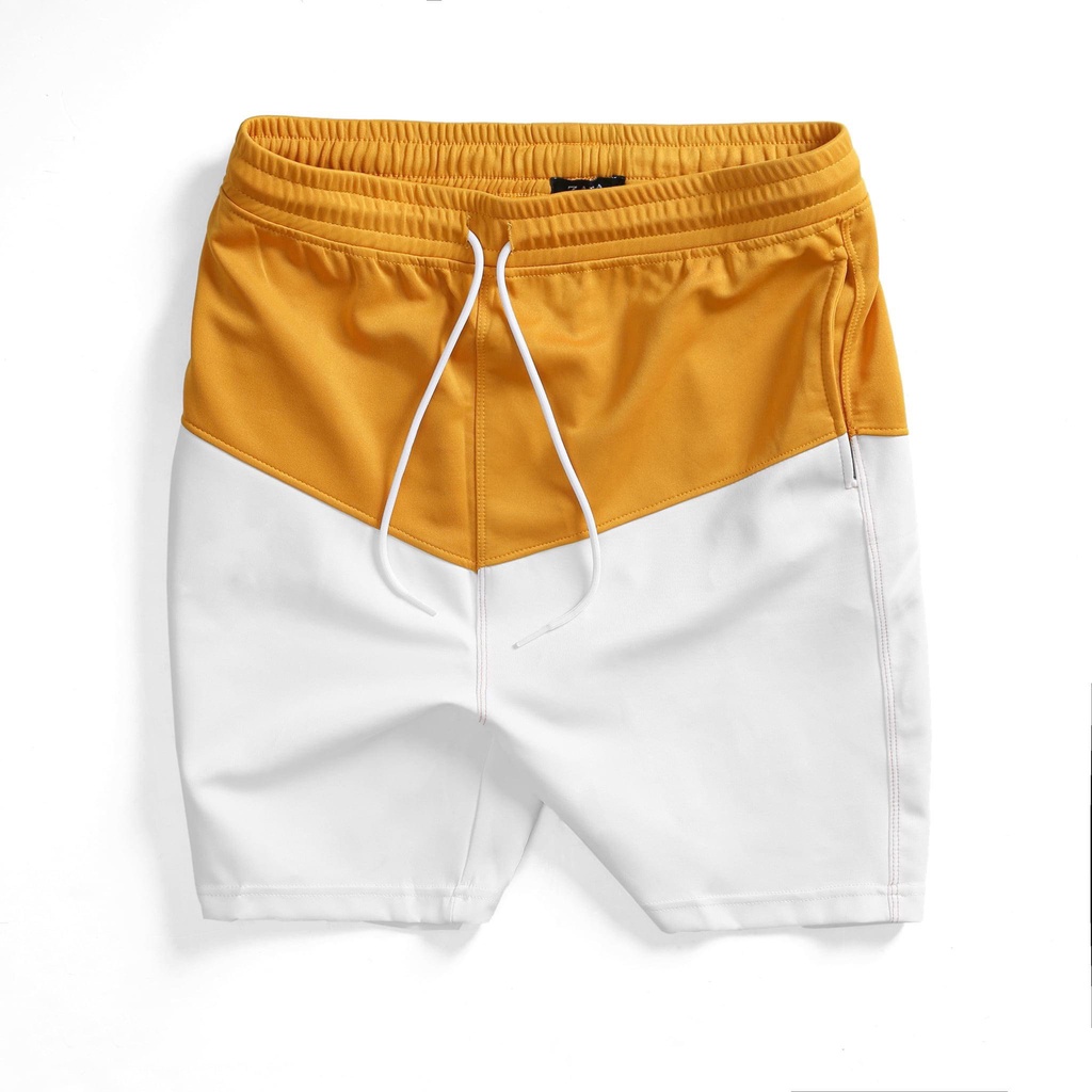 Quần đùi ngố thể thao  thun trắng phối màu phong cách hiện đại | BigBuy360 - bigbuy360.vn