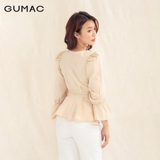 Áo peplum tay phồng AA1033 GUMAC