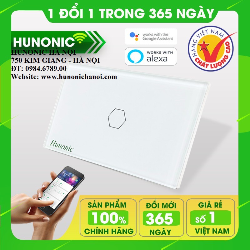 [CHÍNH HÃNG]công tắc WIFI thông minh  điều khiển từ xa