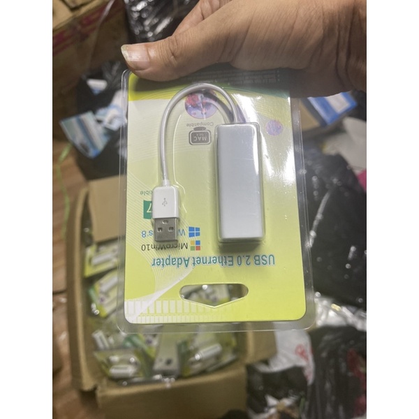 Dây Chuyển Đổi USB Sang Lan - USB To Lan (Trắng)