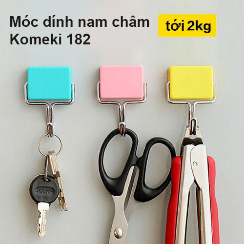 Móc treo dính bằng nam châm Komeki Japan KMK-182 tải trọng 2kg hàng Nhật