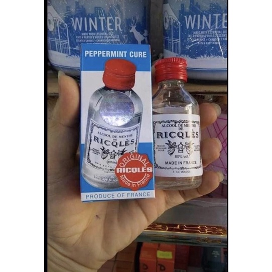 Dầu thoa cồn Bạc Hà ricqles alcooldementhe cho phụ nữ sau sinh