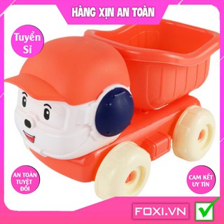 Xe xúc cát Poli-Foxi-đồ chơi nhựa an toàn-màu sắc bắt mắt món quà dễ thương cho các bé yêu thỏa sức vui chơi-sáng tạo