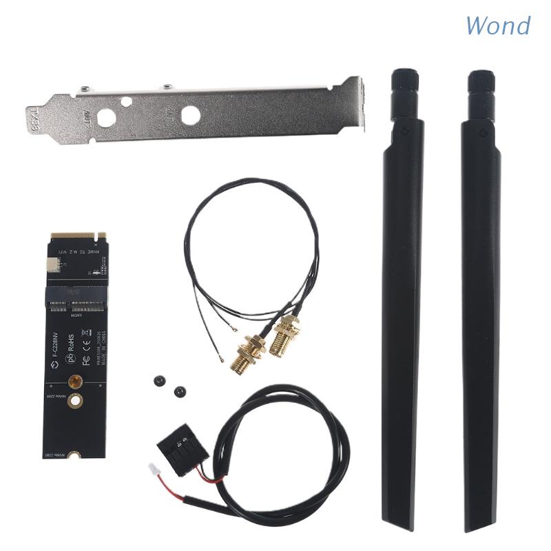 Bảng mạch chuyển đổi thẻ wifi Wond M.2 sang Nvme M2 M Key-State