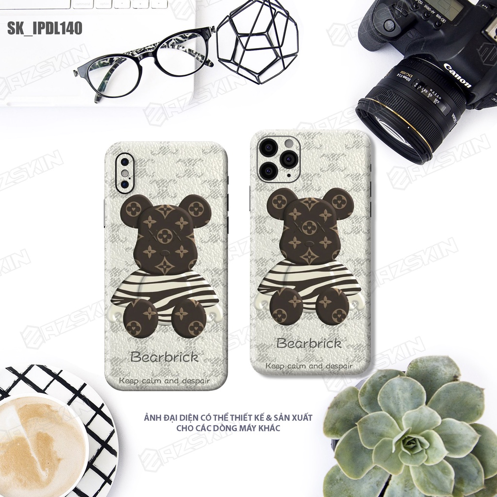 Miếng Dán Skin In Hình Full Lưng Viền Dành Cho IPhone 7 - 14 Pro Max |SK_IPDL140| Chất Liệu Chính Hãng, Bền màu, Dễ Dán