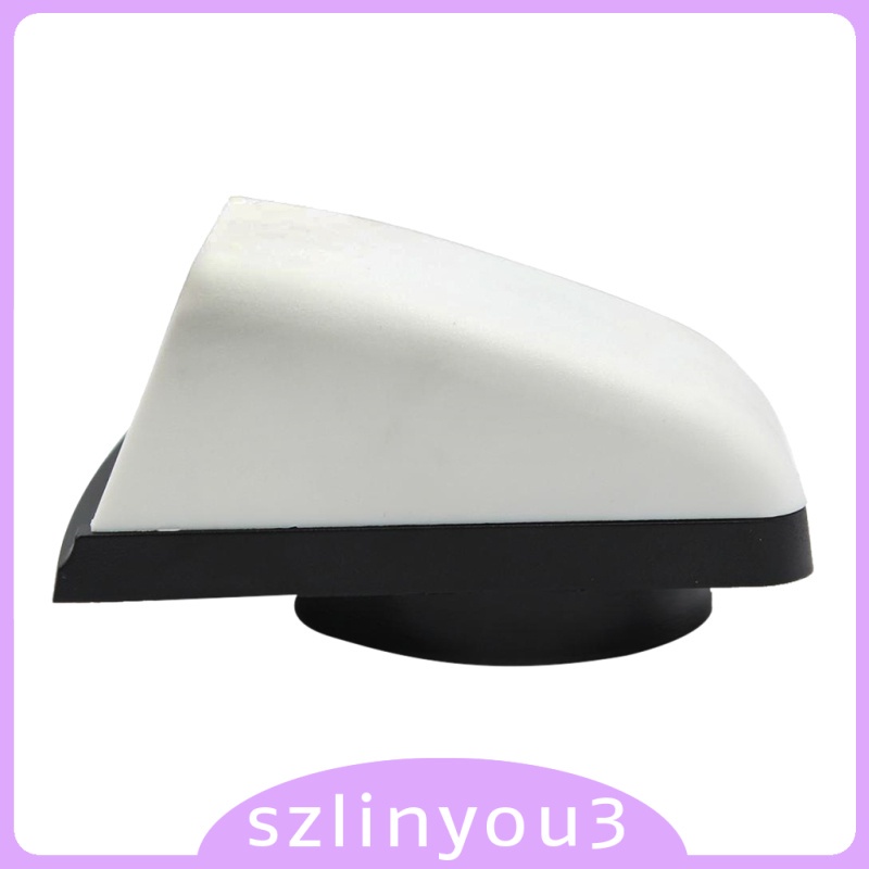 Set 2 Lỗ Thông Khí Bằng Nhựa Màu Trắng / Đen Cho Tàu Thuyền 3 Inch | BigBuy360 - bigbuy360.vn