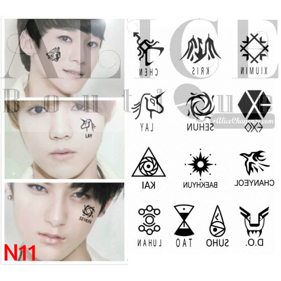 Hình xăm tattoo loại nhỏ