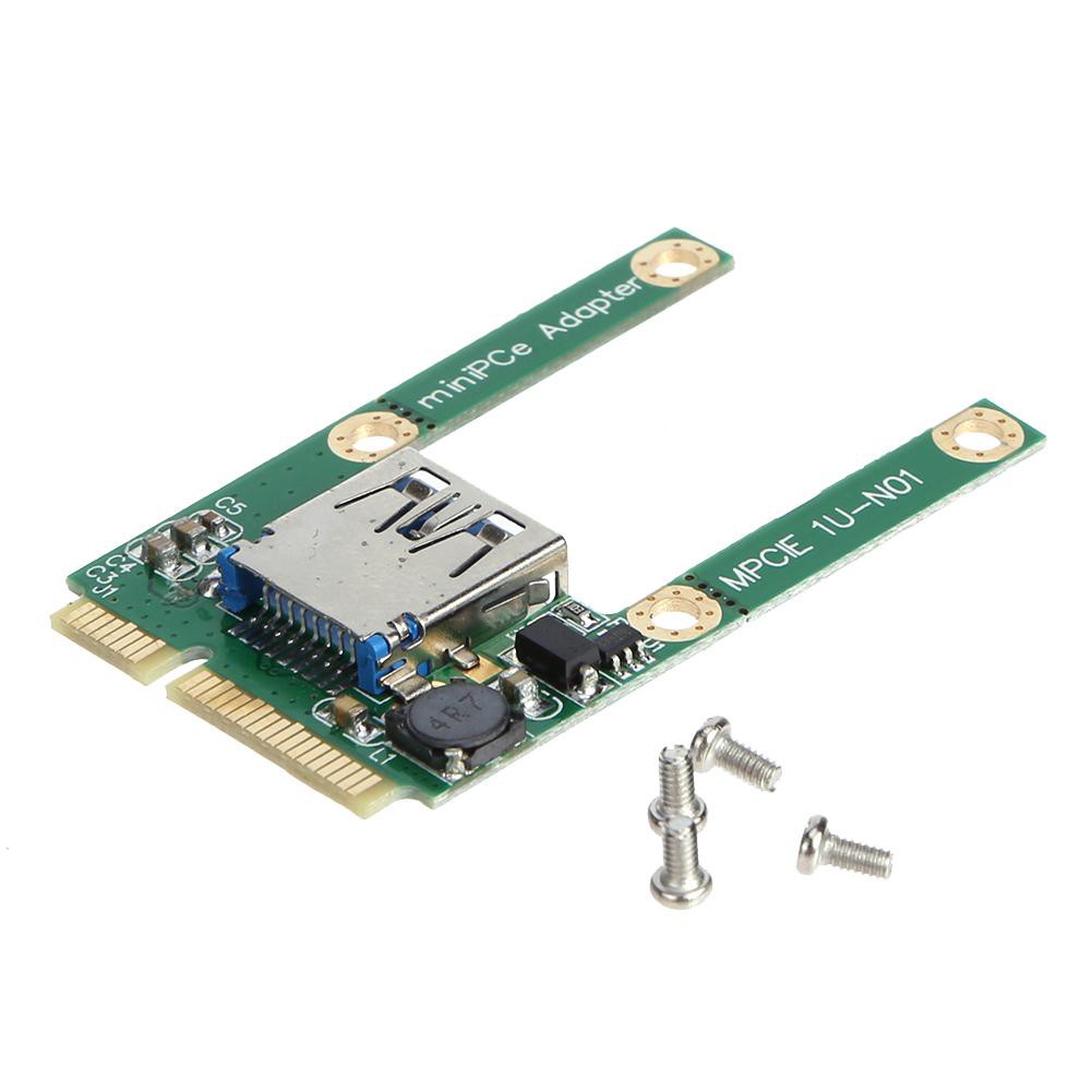 Thẻ chuyển đổi mở rộng Mini PCI-E sang USB 3.0 PCI cho máy tính xách tay/ máy tính để bàn