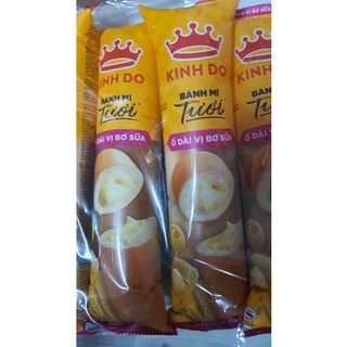 Bánh mì tươi ổ dài nhiều loại nhân Kinh Đô