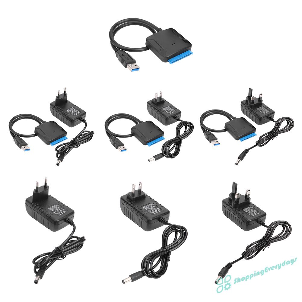 Dây Cáp Chuyển Đổi USB 3.0 Sang Sata Cho Hdd Ssd 2.5 / 3.5 Inch Chuyên Dụng Chất Lượng Cao | BigBuy360 - bigbuy360.vn