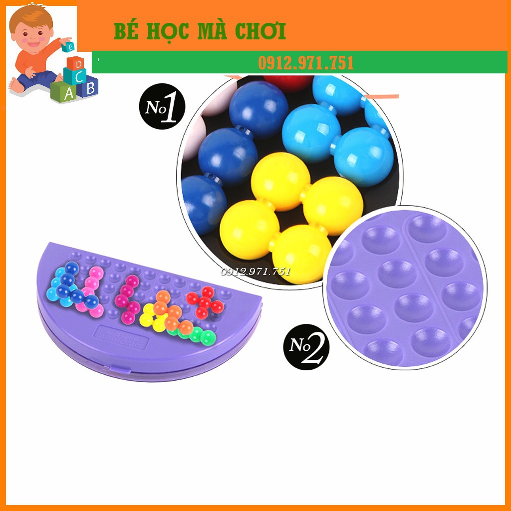 Câu đố viên bi - trò chơi kim tự tháp PUZZILA IQ