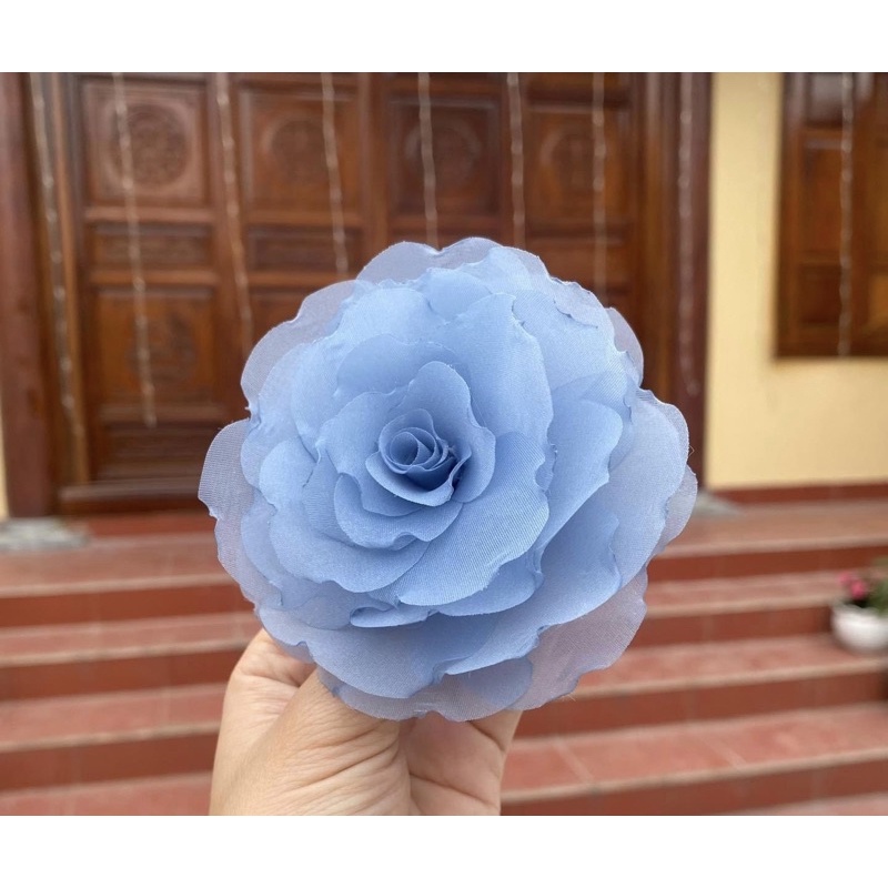 Hoa cài áo - Hoa cài váy handmade chất liệu voan tự nhiên MS10