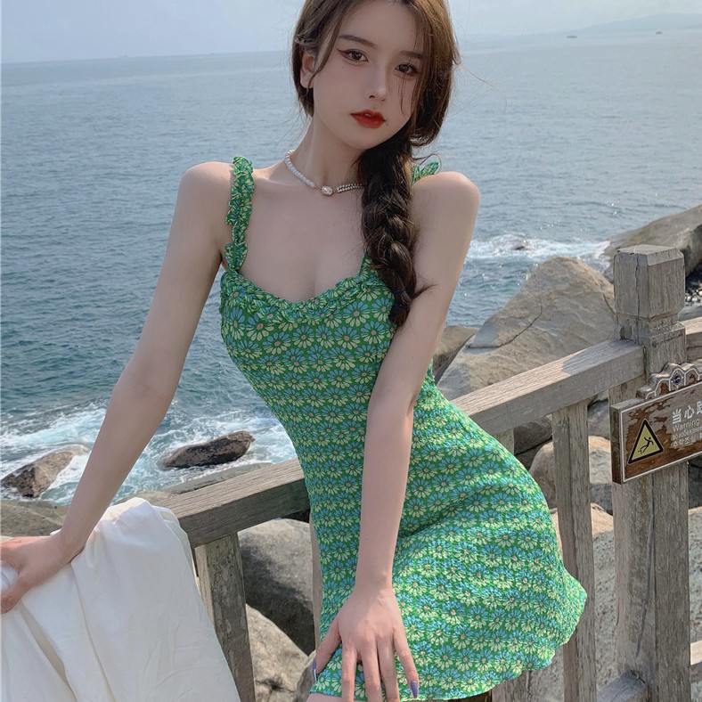 Đầm Ôm In Hoa Phong Cách Hàn Quốc Gợi Cảm Cho Nữ | BigBuy360 - bigbuy360.vn