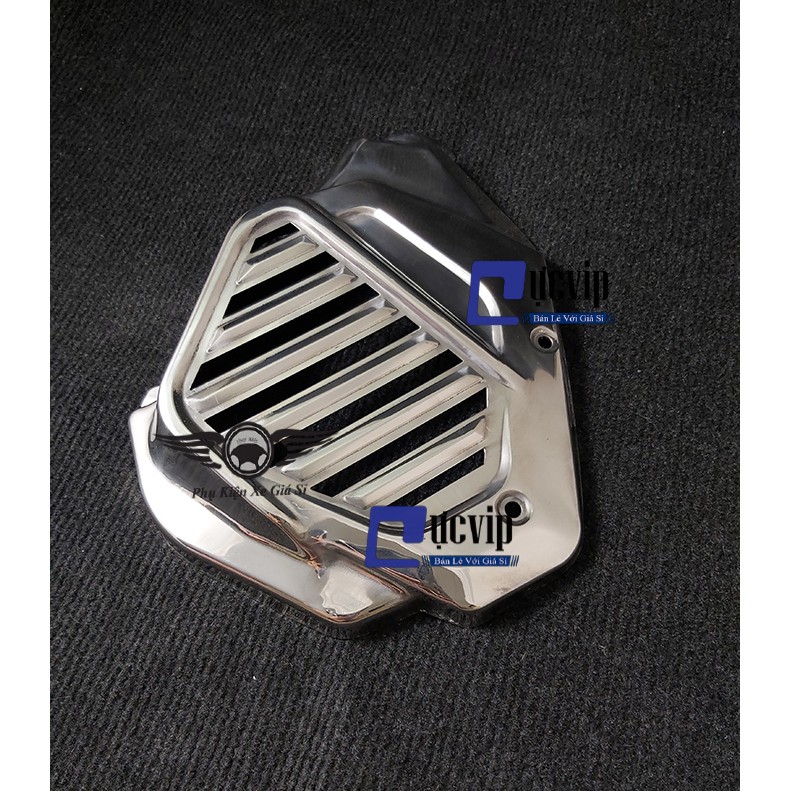 Ốp Quạt Gió INOX Cho Lead 2017 - 2019, AirBlade 2014 MS2518