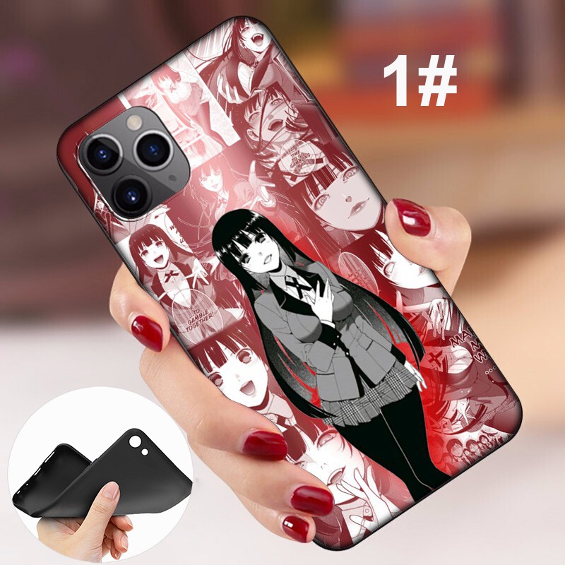 iPhone X Xs Max XR 6 6s 7 8 Plus 5 5s SE 2020 6+ 6s+ 7+ 8+ Protective Soft TPU Case 70LF Kakegurui Yumeko  Anime Casing Soft Case