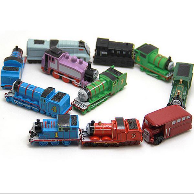 Set 12 Mô Hình Tàu Lửa Thomas E Mimigos Bằng Nhựa ABS Dành Cho Bé