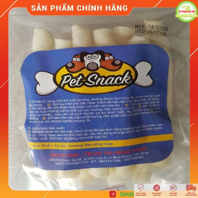 Xương đồ ăn cho chó  FREESHIP  THT MS: 768 Pet Snack bánh thưởng xương da nhai sạch răng cho chó cún