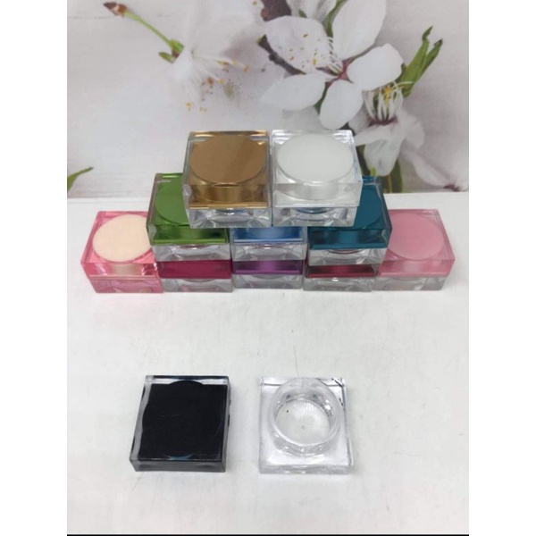 Hủ nhựa tròn và vuông 5g/10g - Hủ chiết mỹ phẩm