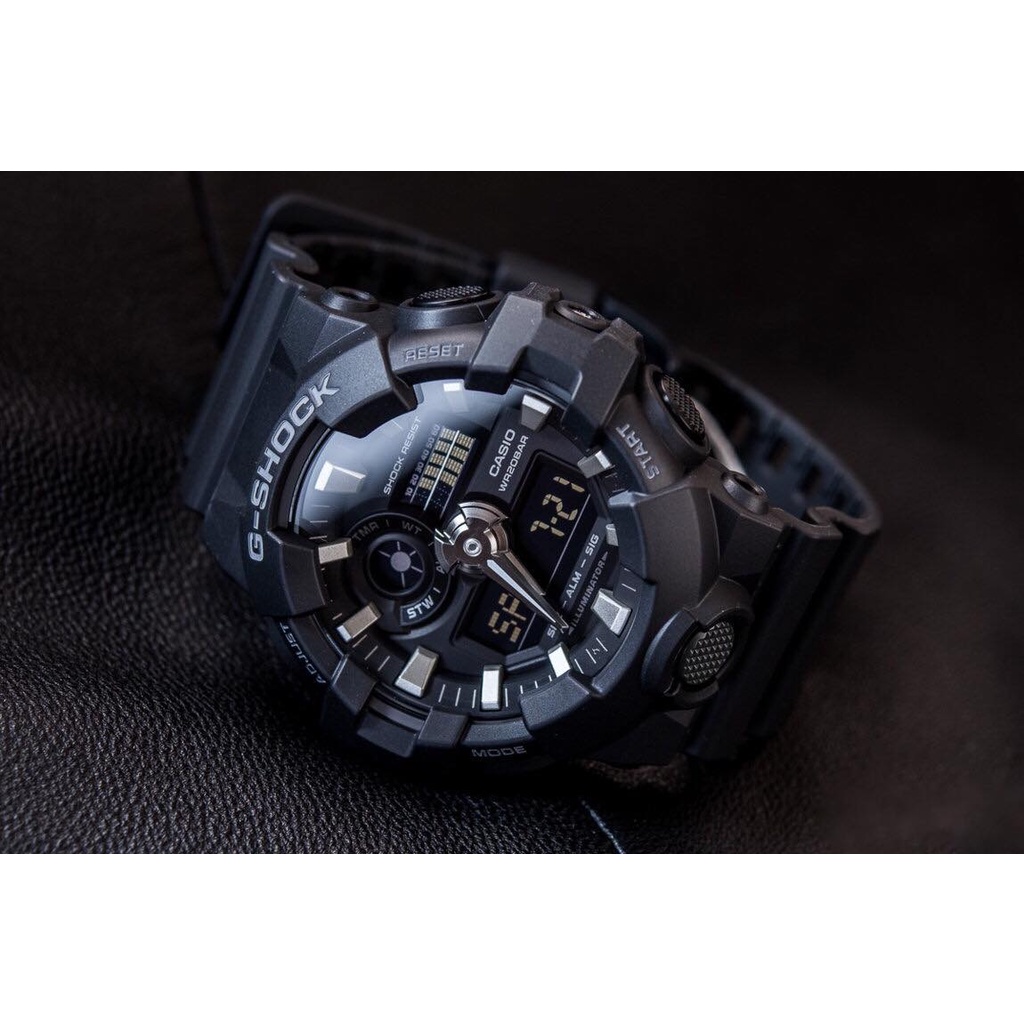 Đồng hồ nam Casio G Shock GA-700-1BDR thể thao chống nước