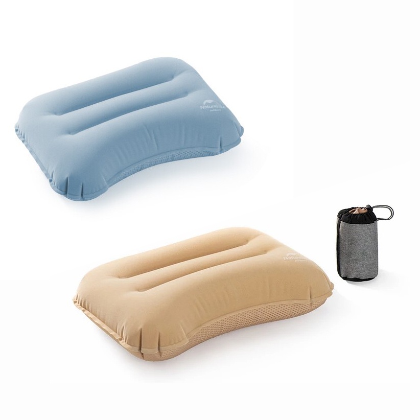 Gối bơm hơi Naturehike NH21ZT002 - gối xếp gọn cắm trại