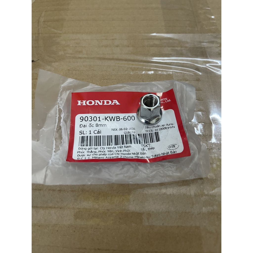 ốc co bô xe future mập 125 future led 125 wave 110 rsx 110 blade 110 hàng chính hãng 90301KWB600