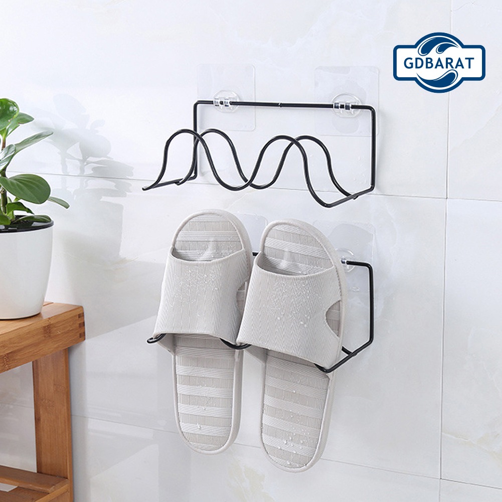 Giá Treo Giày Dép Hai Tầng Gắn Tường Tiện Dụng
