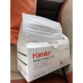 Khẩu trang Hamita H80 cao cấp (White)