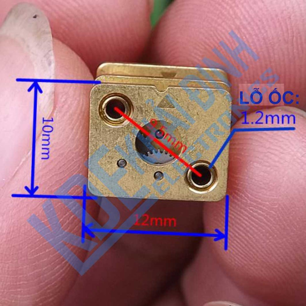 bộ nhông, hộ số cho động cơ DC N20, trục D 3mm kde3489