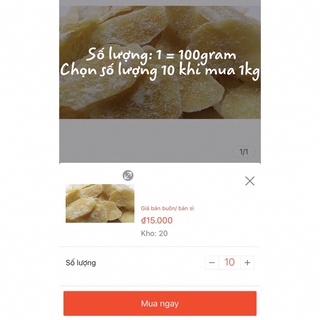 (Q.10) 100G MỨT DỪA NON NHÀ LÀM