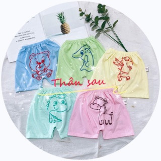 [SIÊU RẺ]Quần đùi cotton mông thú