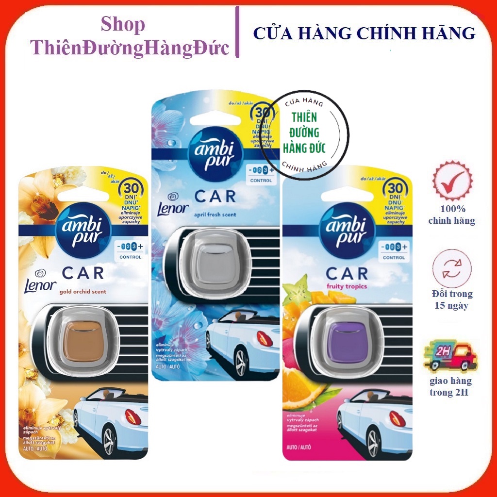 Nước hoa ô tô Ambi Pur -nhập khẩu Châu Âu