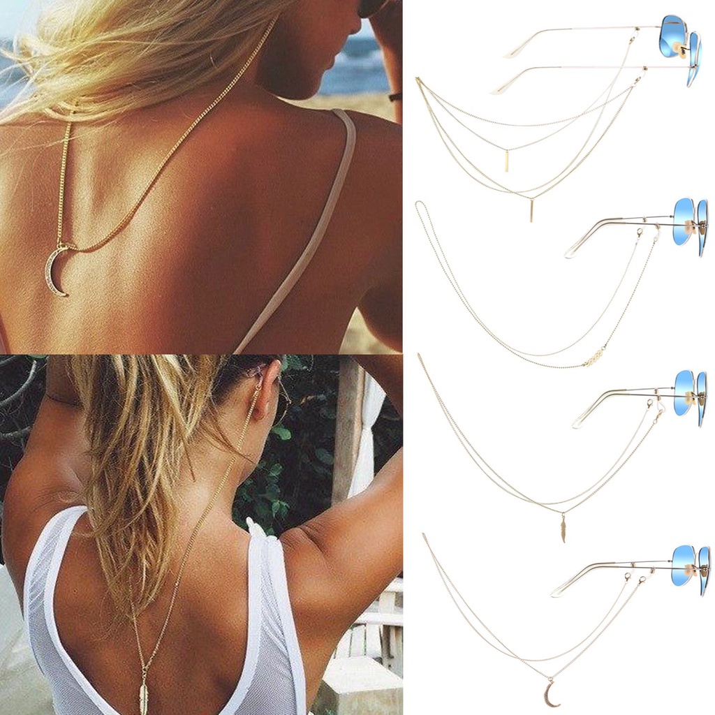 Dây đeo mắt kính nhiều lớp bằng kim loại chống trượt MIHAN1