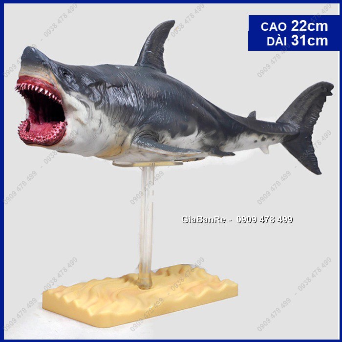 Mô Hình Cao Cấp Cá Mập Khổng Lồ Megalodon - Pnso - 7763.1