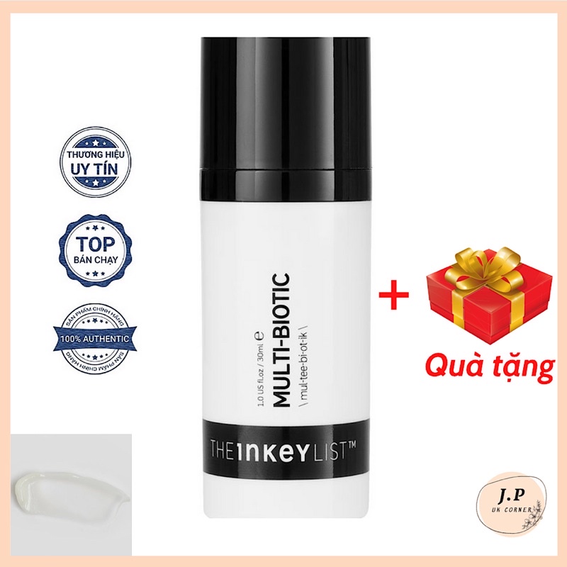 (Auth-kèm bill)Kem dưỡng ẩm cân bằng đa sinh học Multi-Biotic Balancing Moisturizer The Inkey List  