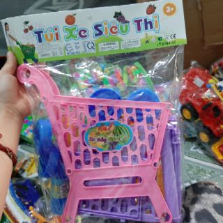 Xe đẩy siêu thii mini