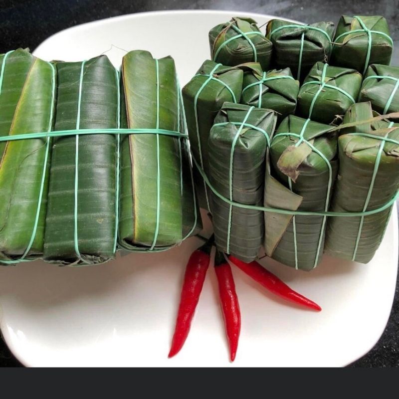 Nem chua chính hiệu Thanh Hóa - free ship  bó 10 cái, đồ ăn vặt giá rẻ/bb-foods