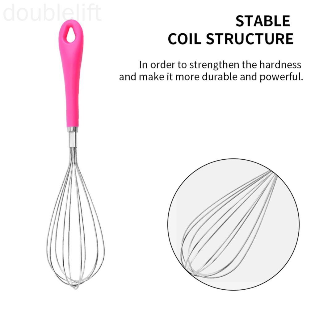 Dụng cụ đánh trứng làm từ thép không gỉ tiện lợi cho nhà bếp