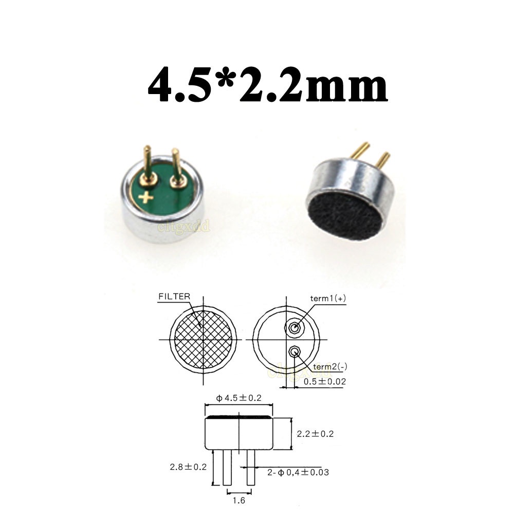Set 10 micro 4.5*2.2 6*5 6*2.2 9*7mm 52DB 56DB SMD DIP