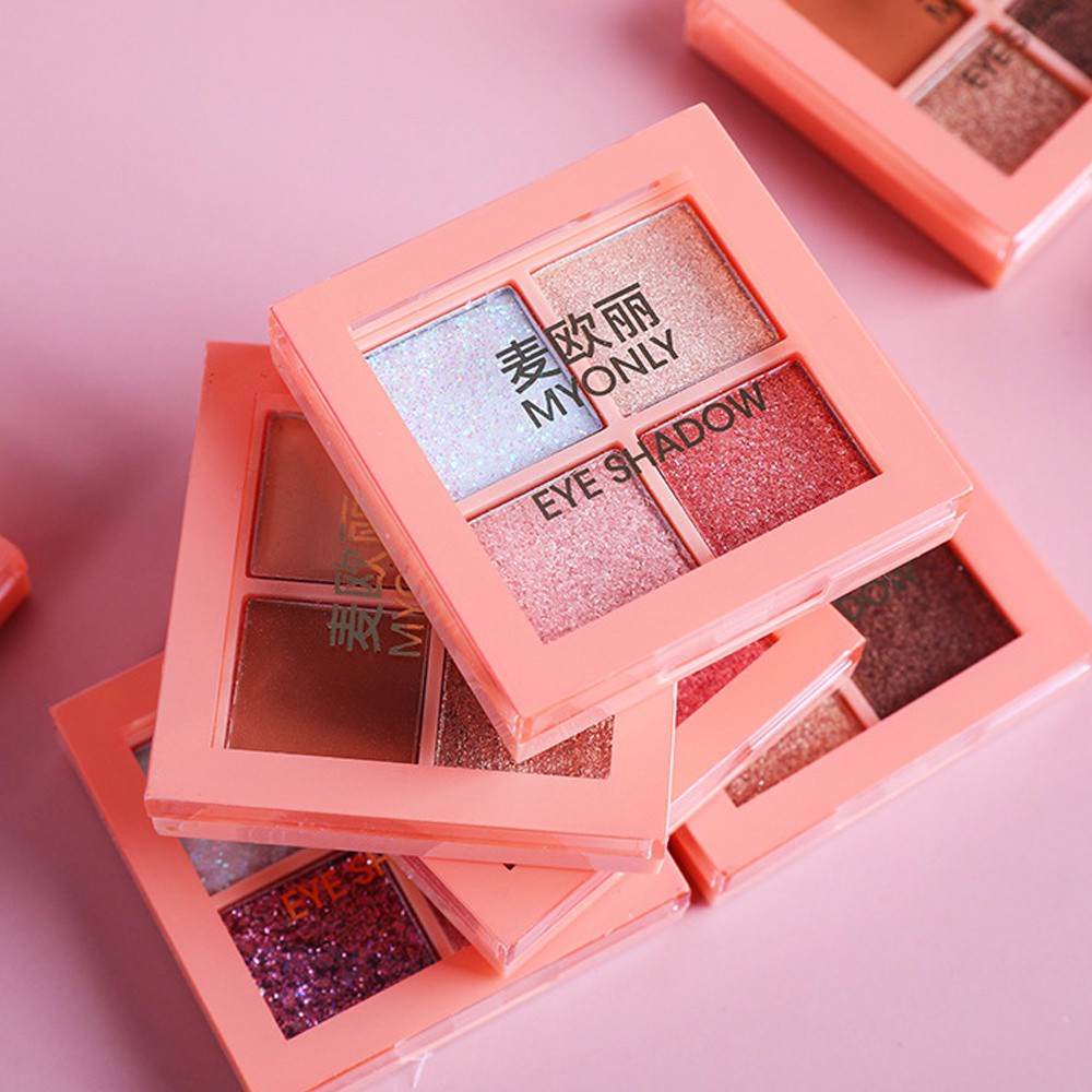 [Hàng mới về] Bảng Phấn Mắt Mihan1 Kháng Nước Và Trang Điểm Lâu Trôi Cao Cấp