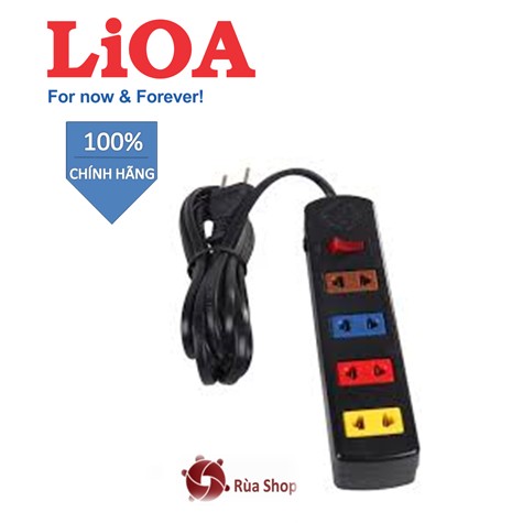 ổ cắm kéo dài LIOA loại phổ thông 1000W (nhiều mẫu)