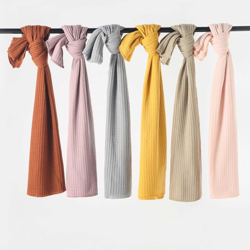 Set 3 Món Chăn Quấn Và Nón Đội Đầu Dành Cho Trẻ Sơ Sinh Khi Ngủ
